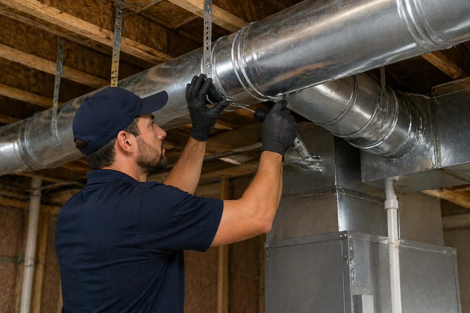 Whole-home AC installation in Yorktown, IN