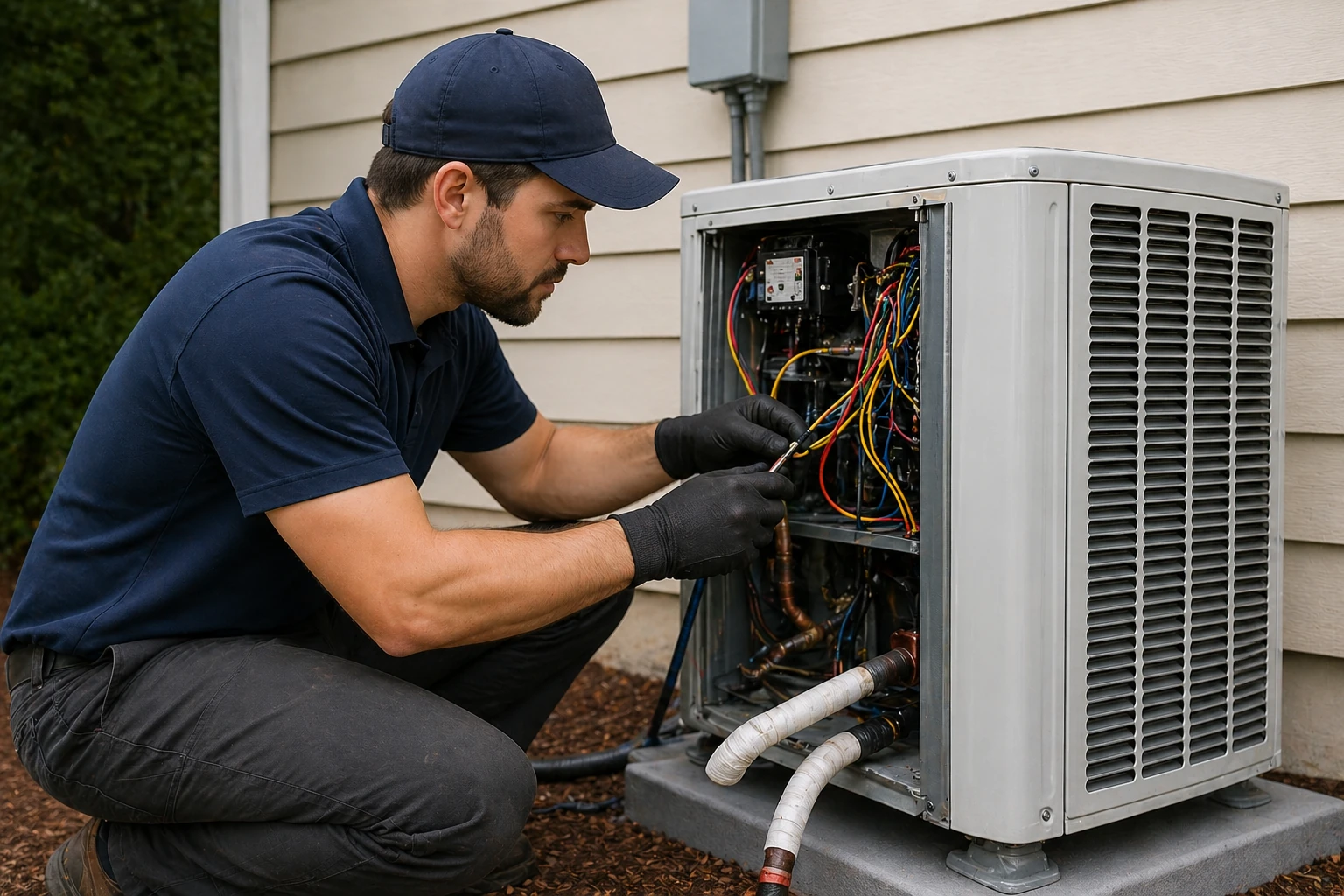 Whole-home AC installation in Anderson, IN